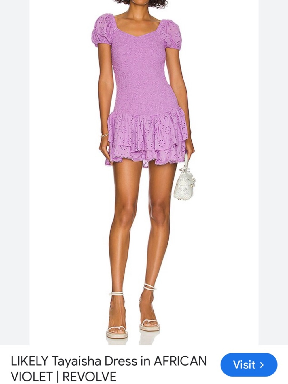 Likely Lavender Tayaisha Mini Dress - Picture 2 of 12